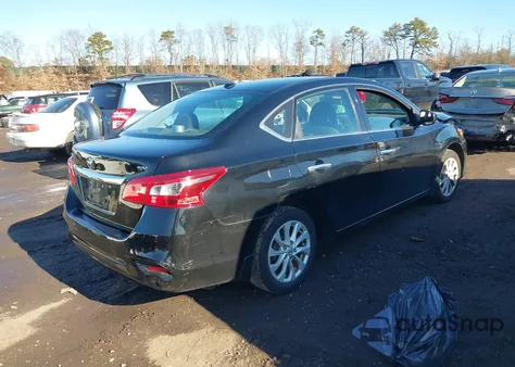 2019 Nissan Sentra Sv z USA, uszkodzony, nr VIN 3N1AB7AP7KY270700
